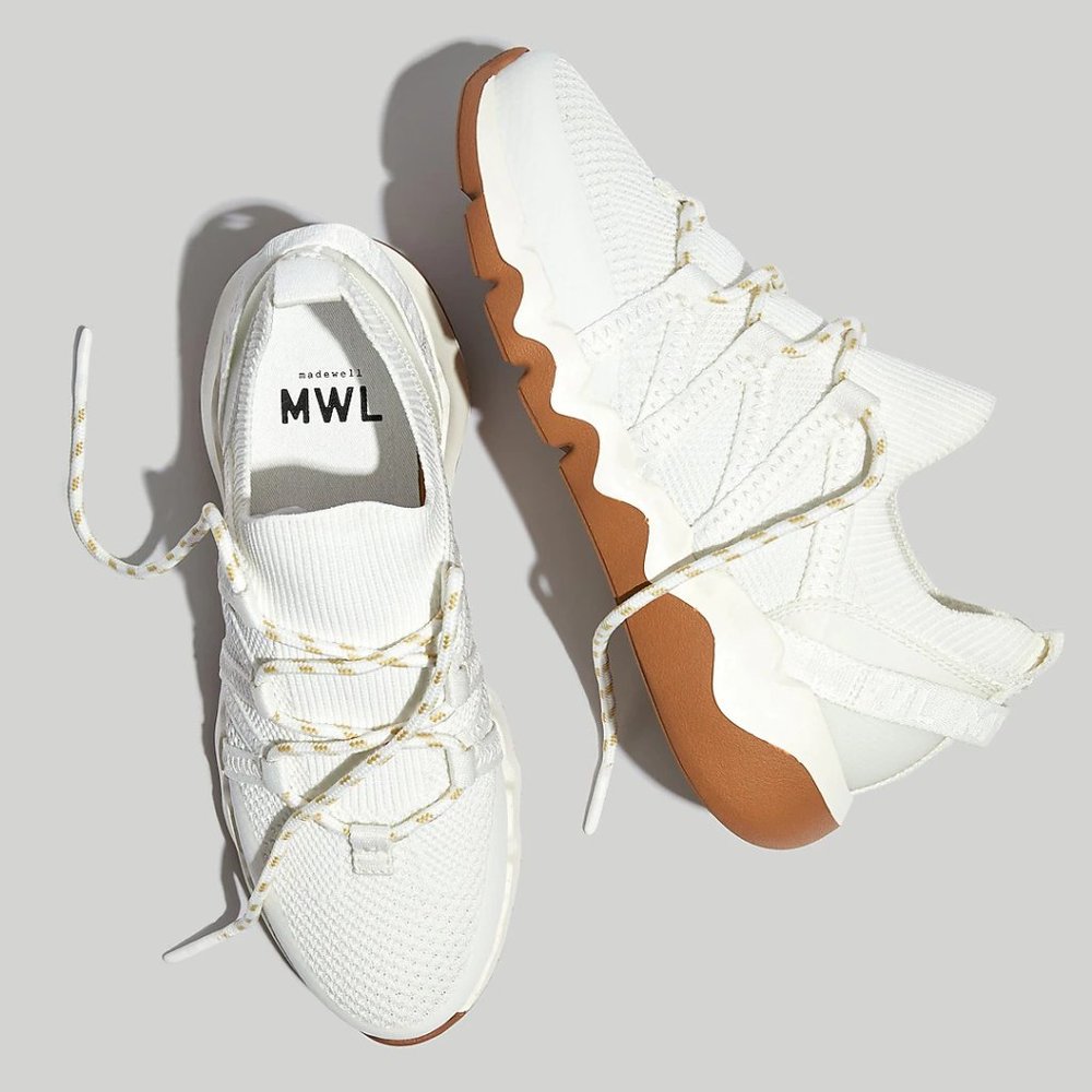 Madewell Field Knit Sneakers (size 8) NWT
